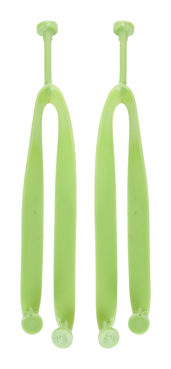 Zehensandalen CreaSlip grün PVC - 42-44