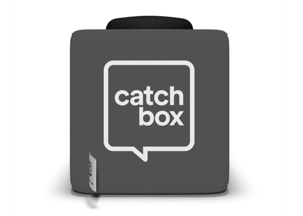 Catchbox Lite - Wurfmikrofon - WiFi 2.4GHz - verschiedene Farben und Ausführungen - dunkelgrau