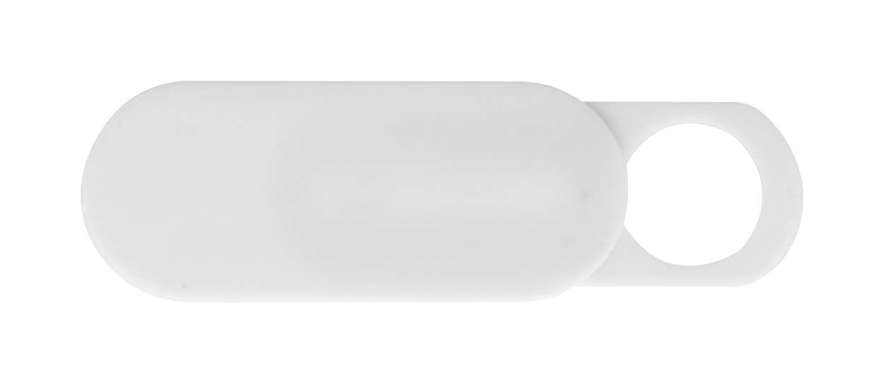 Antibakterieller Webcam-Blocker Hislot weiß Kunststoff (ABS)