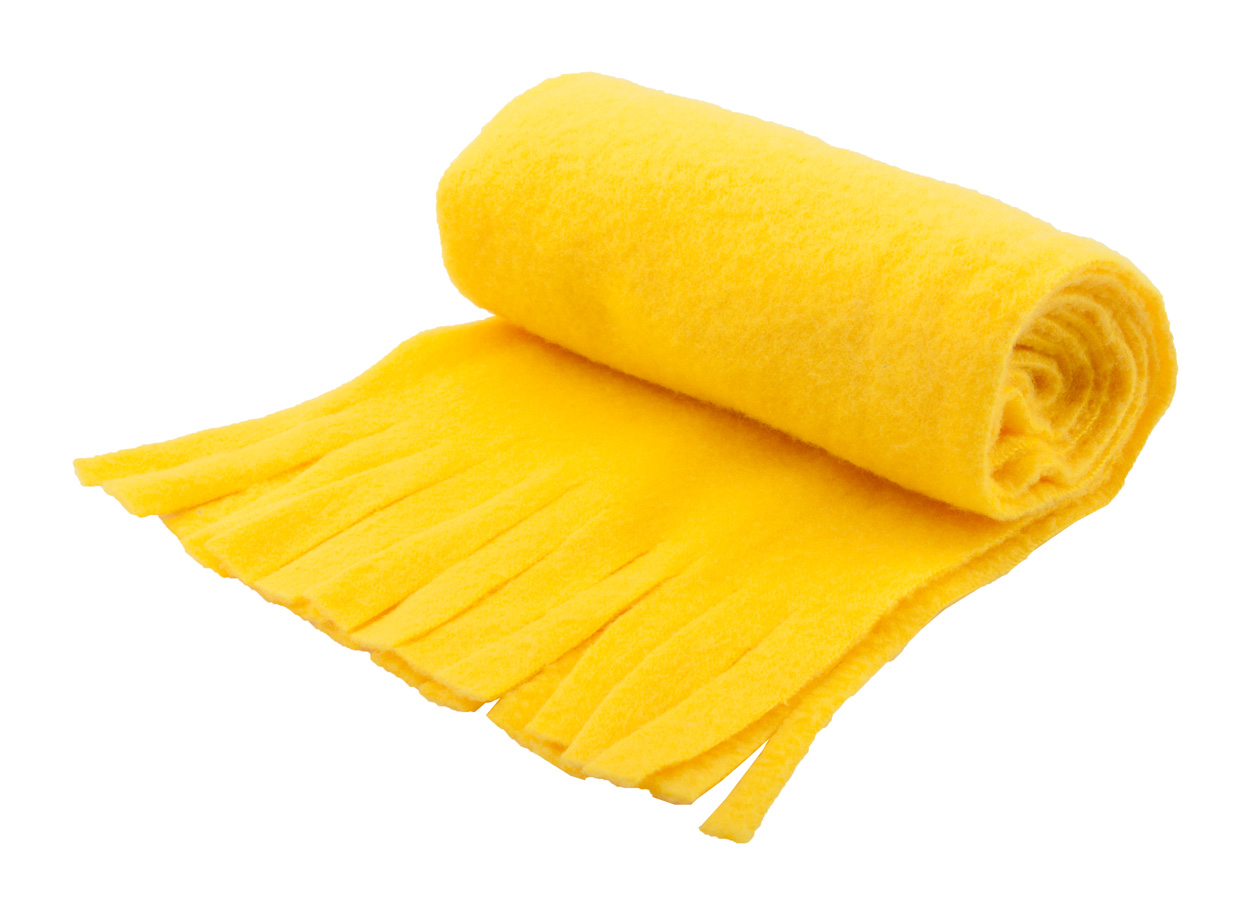 Schal Anut gelb Polyester (180 g/m²)