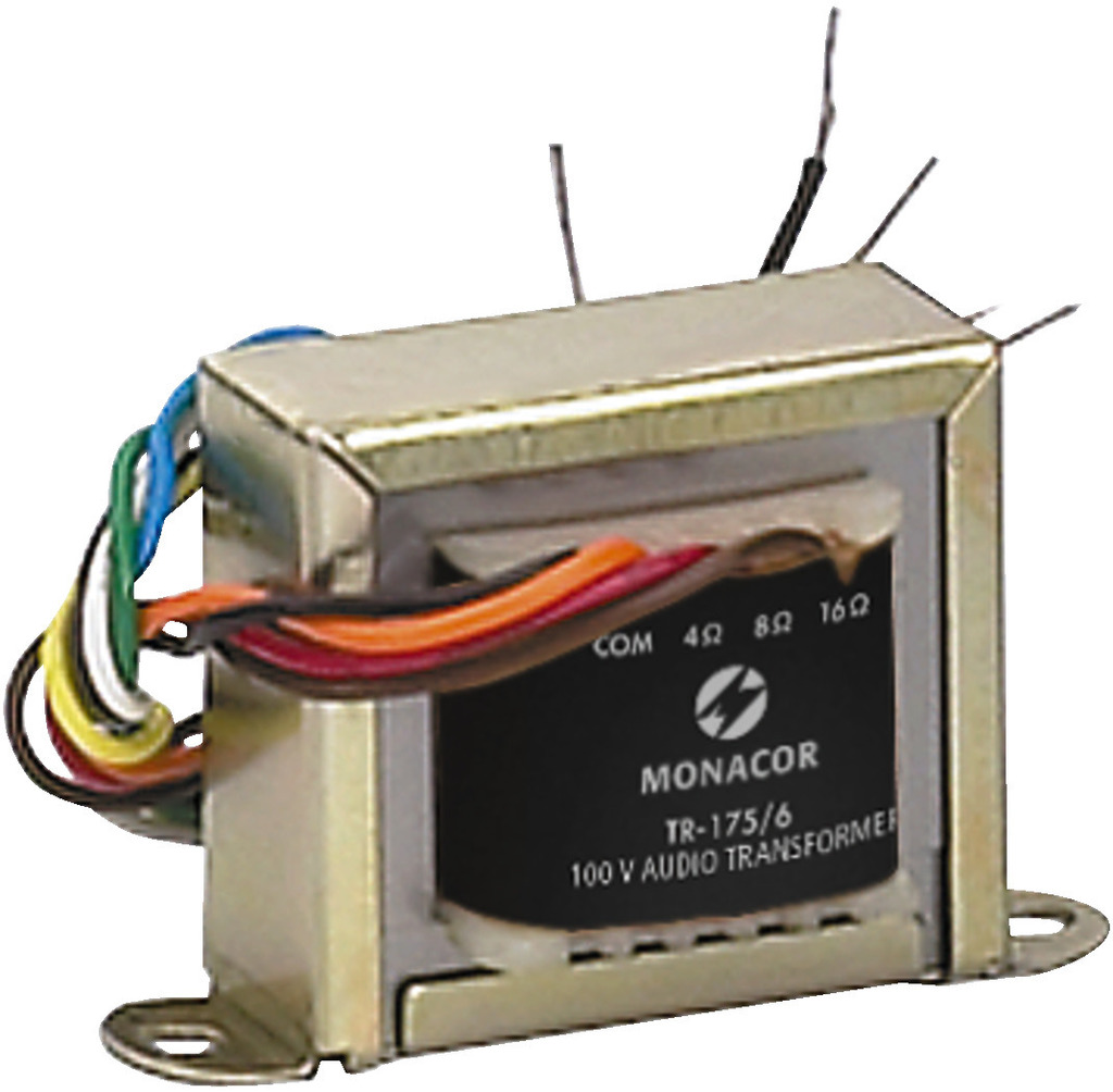 100-V-Leistungs-Audio-Transformator, 6 W