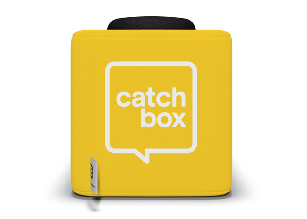 Catchbox Lite - Wurfmikrofon - WiFi 2.4GHz - verschiedene Farben und Ausführungen - gelb