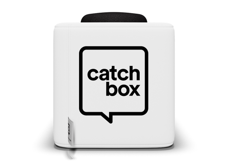 Catchbox Lite - Wurfmikrofon - WiFi 2.4GHz - verschiedene Farben und Ausführungen - weiss